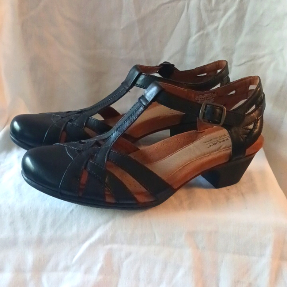 Rockport Cobb Hill Collection Aubrey Ch T Strap Heels